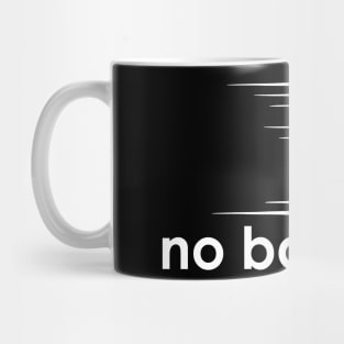 no balance (white) Mug